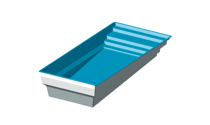 piscine-coque-elegance-3d Modèle Élégance